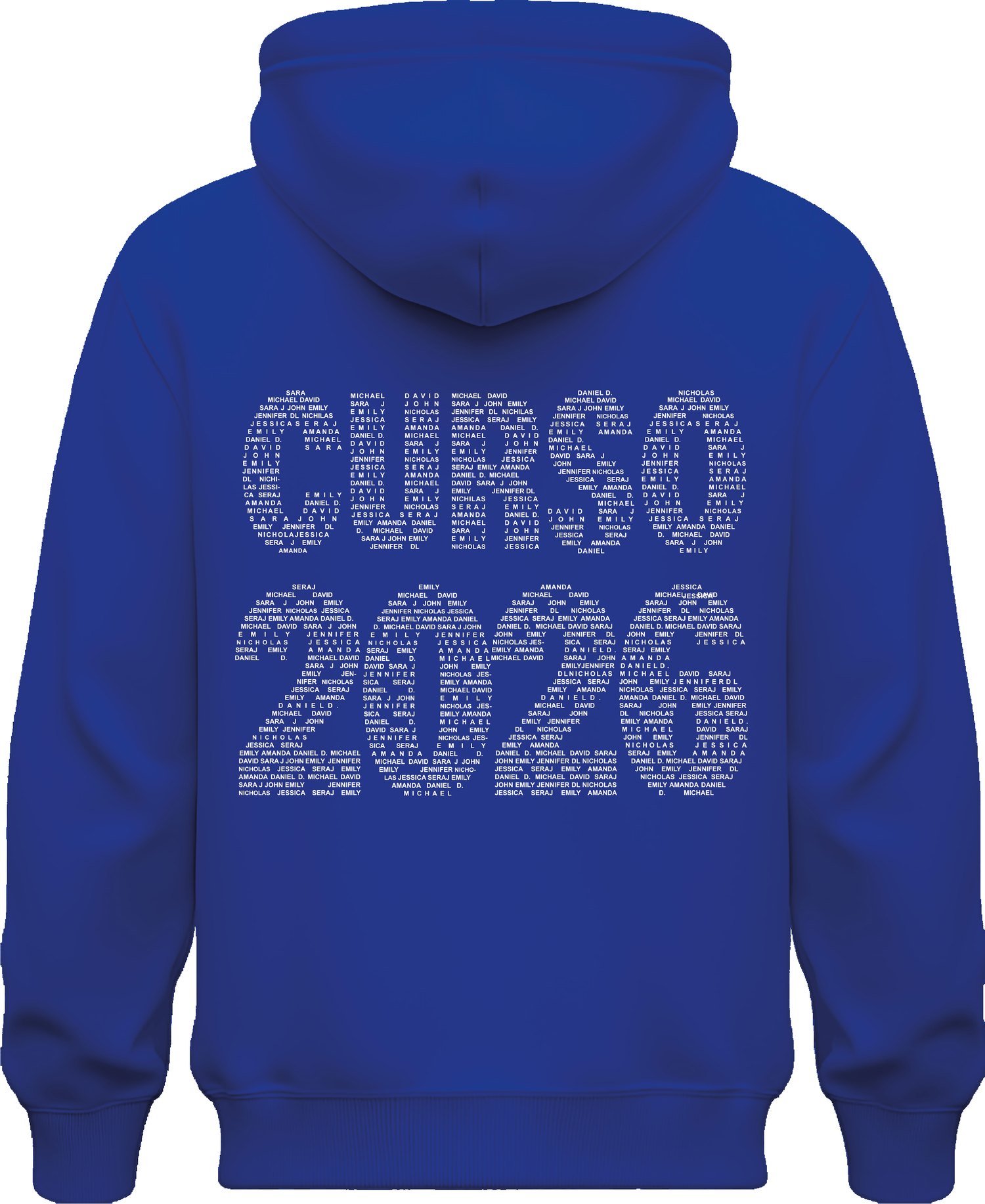Sudaderas para grupos en Navarra