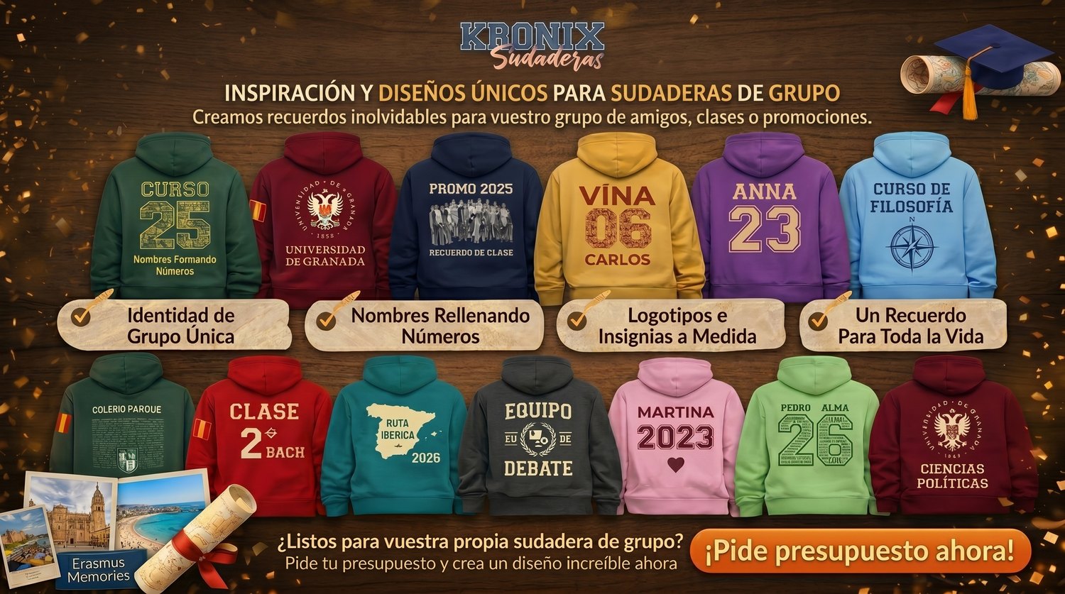 Sudaderas personalizadas en Navarra